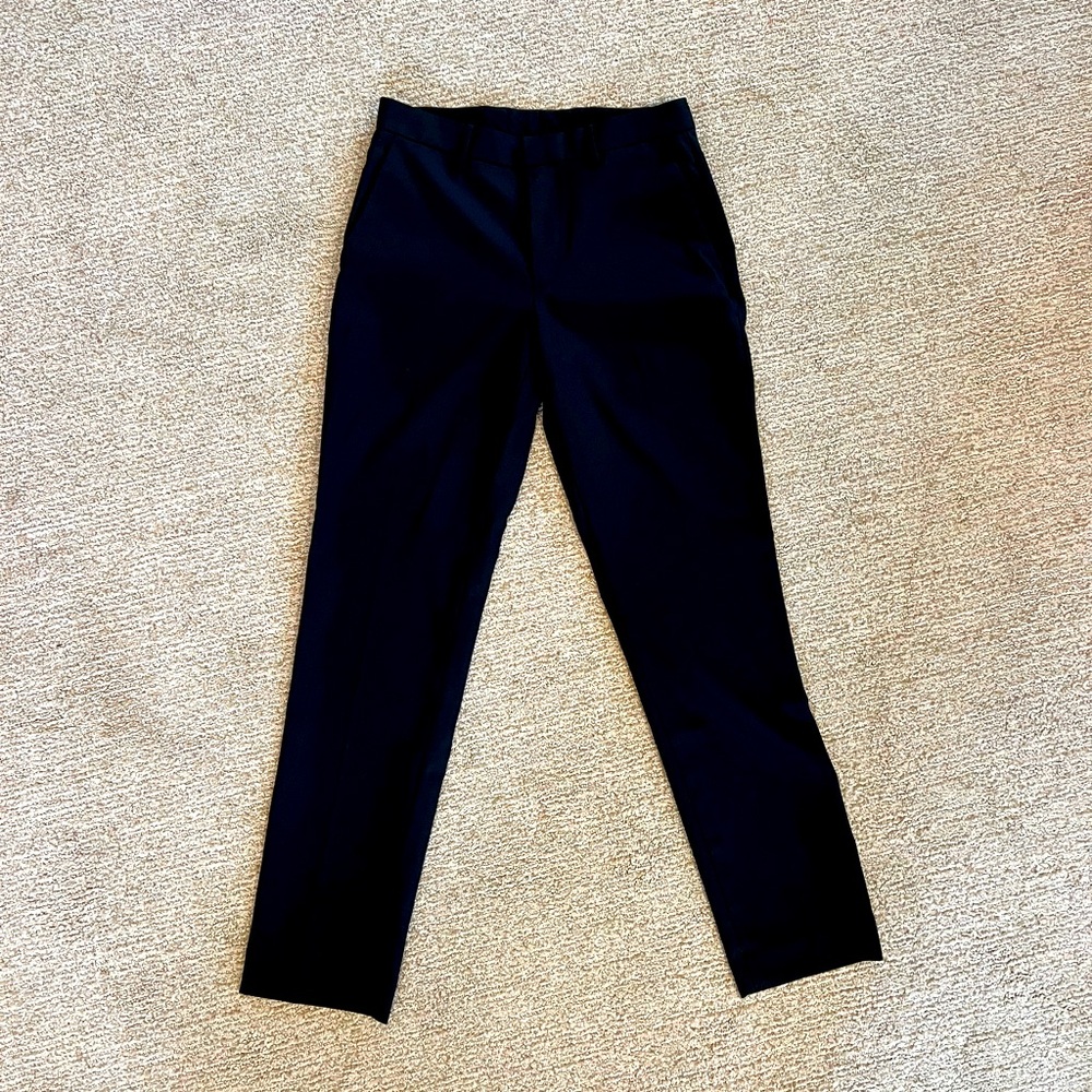 J. Crew Bowery Wool Black Pants